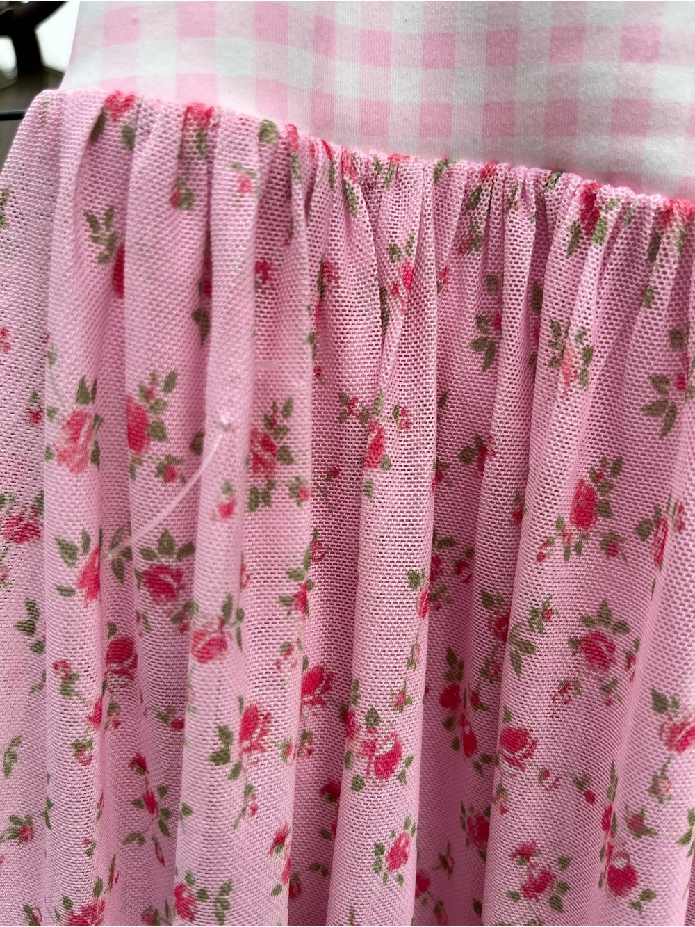 NWT Blogilates Ballerina Skort Pink Gingham 1X - Picture 6 of 9